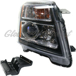 HEAD LAMP RH HALOGEN DENALI MODEL BLACK BEZEL HQ — photo 3