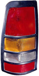 TAIL LAMP LH 3500 BLACK BEZEL HQ — photo 1