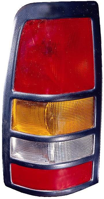 TAIL LAMP LH 3500 BLACK BEZEL HQ