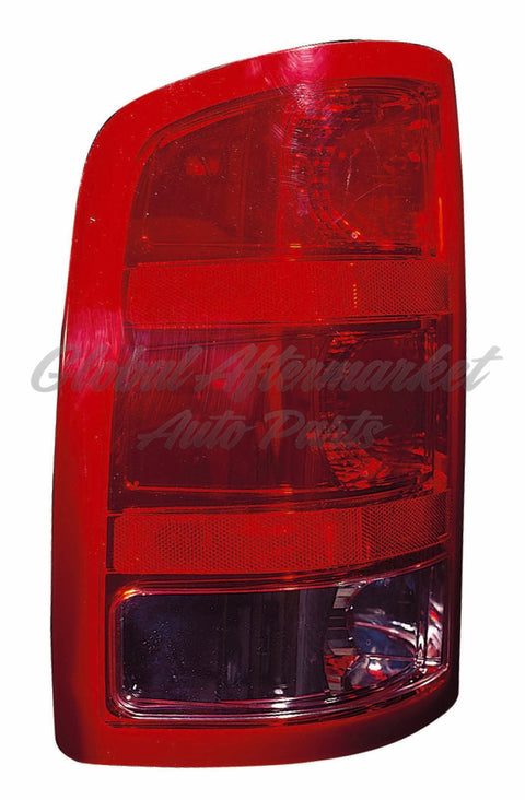 TAIL LAMP LH EXCLUDE BASE/DUALLY/DENALI W/O DARK RED TRIM W/LARGE 3047 BACK-UP BULB