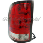 TAIL LAMP LH 1500 BASE MODEL DARK RED TRIM SMALL 921 BACK-UP BULB HQ — photo 2