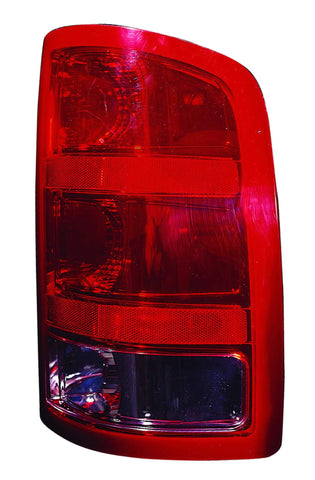 TAIL LAMP RH EXCLUDE BASE/DUALLY/DENALI W/O DARK RED TRIM W/LARGE 3047 BACK-UP BULB