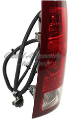 TAIL LAMP RH 2ND DESIGN W/O DARK RED TRIM W/SMALL BACK-UP BULB EXCLUDE BASE/DUALLY MODEL HQ