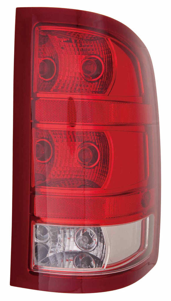 TAIL LAMP RH 2ND DESIGN W/O DARK RED TRIM W/SMALL BACK-UP BULB EXCLUDE BASE/DUALLY MODEL HQ