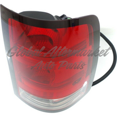 TAIL LAMP RH 1500 SERIES BASE MODEL DARK RED TRIM SMALL 921 BACK-UP BULB HQ