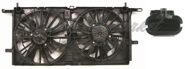 COOLING FAN ASSY 3.5 W/RR AC