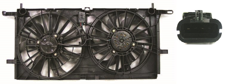COOLING FAN ASSY 3.5 W/RR AC