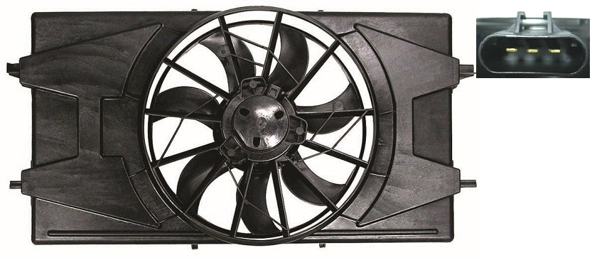 RADIATOR FAN ASSY 2.2/2.4L