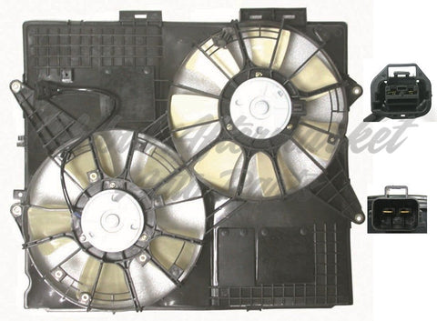 COOLING FAN ASSY 3.6/4.6L W/O TOWING