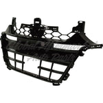 GRILLE LOWER FR PTD BLACK W/O CHROME MOULDING — photo 2