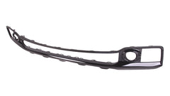 BUMPER TRIM FR LOWER PTD BLACK W/FOGS