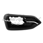 FOG LAMP BEZEL FR LH CHROME/BLACK W/O TRIM RING EXCLUDE SI MODELS — photo 1
