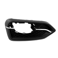 FOG LAMP BEZEL FR LH CHROME/BLACK W/O TRIM RING EXCLUDE SI MODELS