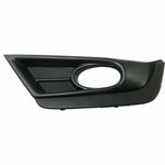 FOG LAMP BEZEL FR LH BLACK W/BLACK MOULDING — photo 1