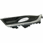 FOG LAMP BEZEL FR LH BLACK W/CHROME TRIM — photo 4