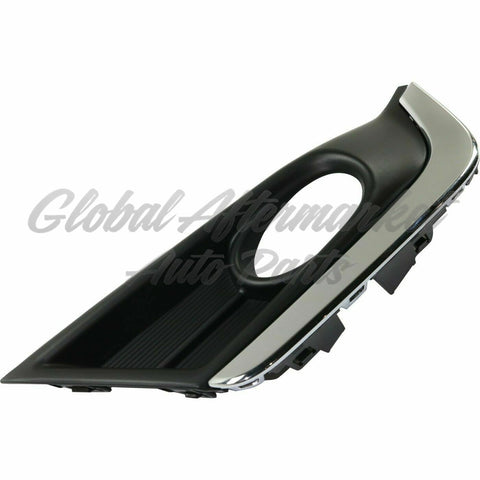 FOG LAMP BEZEL FR LH BLACK W/CHROME TRIM