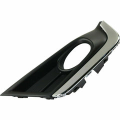 FOG LAMP BEZEL FR LH BLACK W/CHROME TRIM