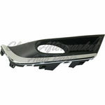 FOG LAMP BEZEL FR RH BLACK W/CHROME TRIM — photo 4