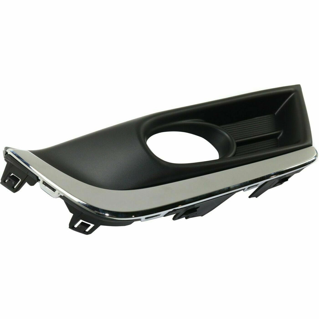 FOG LAMP BEZEL FR RH BLACK W/CHROME TRIM