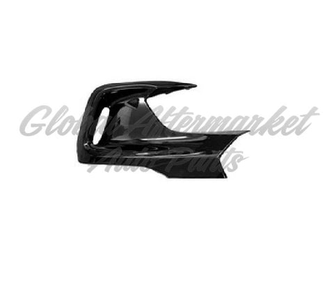 GRILLE LOWER FR RH PTD BLACK EX-L