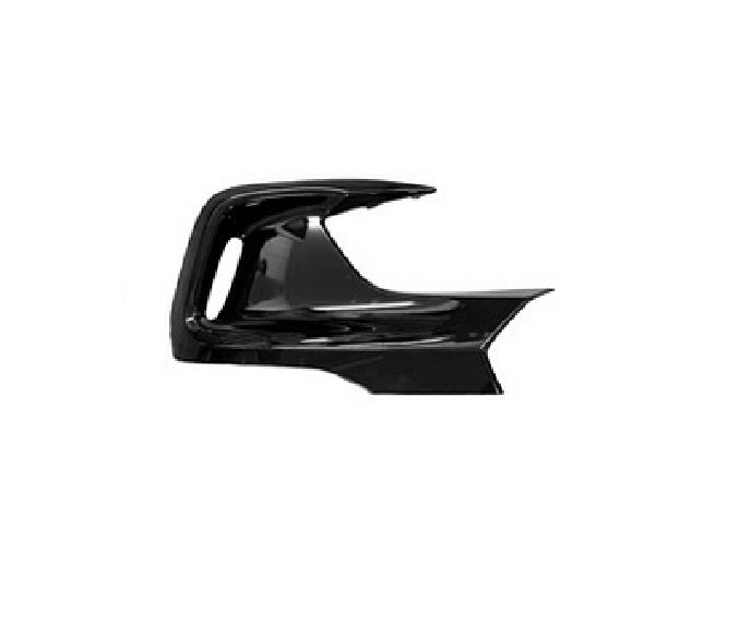 GRILLE LOWER FR RH PTD BLACK EX-L