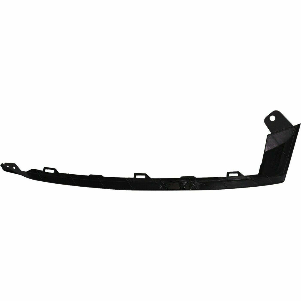 BUMPER MOULDING FR RH UPPER TEXTURED BLACK W/O FOG LAMPS