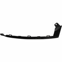 BUMPER MOULDING FR RH UPPER TEXTURED BLACK W/O FOG LAMPS
