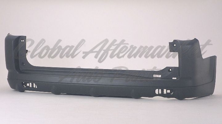BUMPER RR MATTE BLACK CAPA