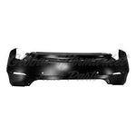 BUMPER RR PRIMED W/SENSOR/ CHROME MOULDING TOURING CAPA — photo 1