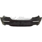 BUMPER RR PRIMED EX/EX-L USE WITH CHROME MOULDING W/O SENSOR HOLE CAPA — photo 1
