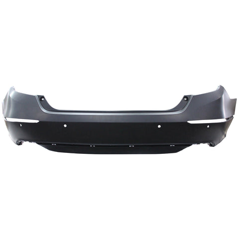 BUMPER RR PRIMED W/PARK ASSIST SENSOR / CHROME MOLDING FITS SDN EX-L AND TOURING