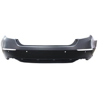 BUMPER RR PRIMED W/PARK ASSIST SENSOR / CHROME MOLDING FITS SDN EX-L AND TOURING CAPA