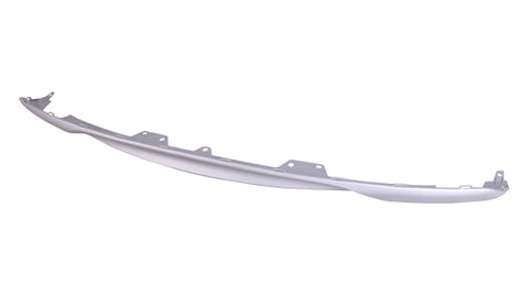 VALANCE RR TEXTURED SILVER W/O EXHAUST CUT-OUT