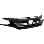 GRILLE PTD BLACK EXCLUDE TYPE-R/TOURING MODEL — photo 4