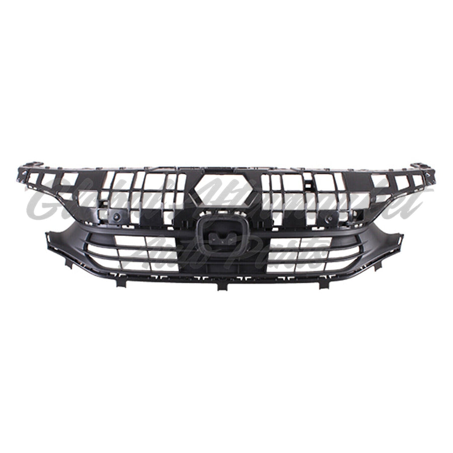 GRILLE FR TEXTURED BLACK W/O EMBLEM/PARK ASSIST SENSOR