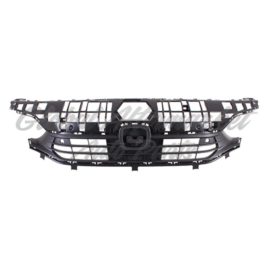 GRILLE FR TEXTURED BLACK W/PARK ASSIST SENSOR W/O EMBLEM EXCLUDE SI