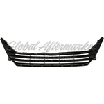 GRILLE UPPER TEXTURED BLACK W/HORIZONTAL BARS — photo 2