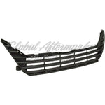 GRILLE UPPER TEXTURED BLACK W/HORIZONTAL BARS — photo 3