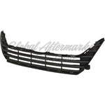 GRILLE UPPER TEXTURED BLACK W/HORIZONTAL BARS — photo 4
