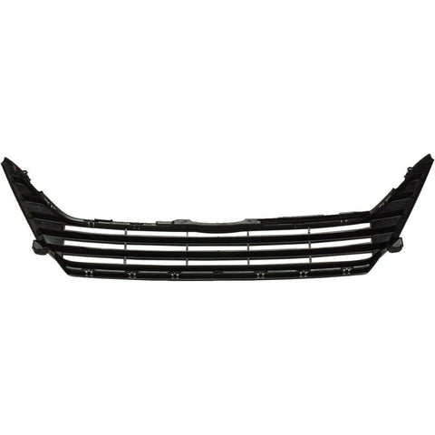 GRILLE UPPER TEXTURED BLACK W/HORIZONTAL BARS