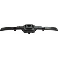 GRILLE MOULDING TEXTURED BLACK W/CENTER EMBLEM BASE