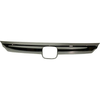 GRILLE MOULDING CENTER CHROME/SMOKE BLACK W/SPORT