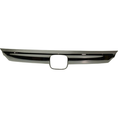 GRILLE MOULDING CENTER CHROME/SMOKE BLACK W/SPORT