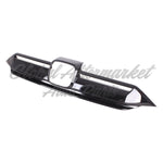 GRILLE MOULDING CENTER PTD BLACK W/ EMBLEM SPOT — photo 1