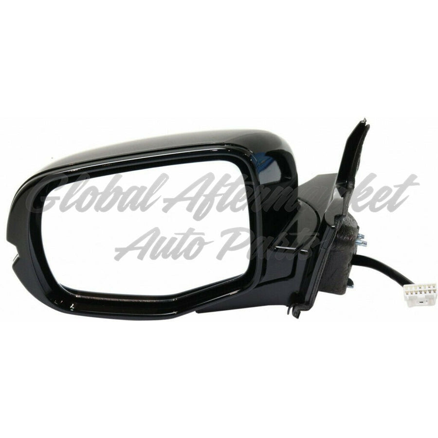 DOOR MIRROR LH POWER HTD BLACK PTM W/SIGNAL/MEMORY W/O EXPANDED VIEW