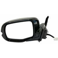 DOOR MIRROR LH POWER HTD BLACK PTM W/SIGNAL/MEMORY W/O EXPANDED VIEW