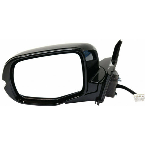 DOOR MIRROR LH POWER HTD BLACK PTM W/SIGNAL/MEMORY W/O EXPANDED VIEW