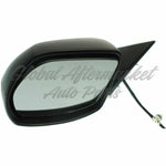 DOOR MIRROR LH POWER BLACK TEXTURED FLAT GLASS W/O SIGNAL/HEAT — photo 3