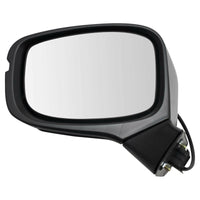 DOOR MIRROR LH POWER TEXTURED W/O SIGNAL MANUAL FOLD