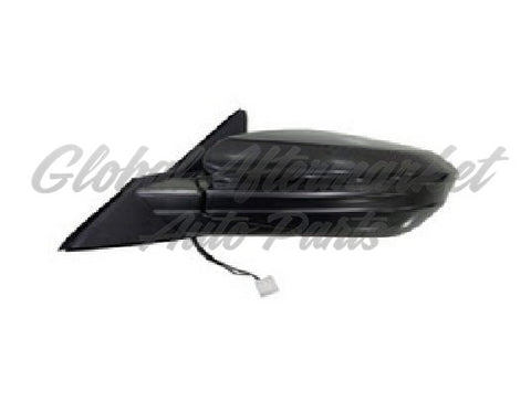 DOOR MIRROR LH POWER PTM HTD W/BLIND SPOT